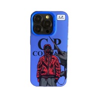 Coque de téléphone antichoc en silicone IMD laser OEM CP Company, motif dessin animé, vente en gros pour iPhone 14 15 16 17 18 Pro Max