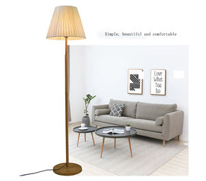 Vendita superiore colore legno corpo in ferro supporto di lusso lampade da soggiorno leggere lampade da terra fantasia <span class=keywords><strong>per</strong></span> la decorazione del soggiorno - Product Image 4