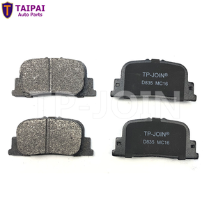 Piezas de automóviles Pastillas de freno Sistemas de frenos Accesorios D835 D2187 04466-32030 para BYD F3 <span class=keywords><strong>G3</strong></span> TOYOTA CAMRY - Product Image 6