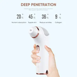 Hot Selling Products 2024 High-Pressure Wireless Portable Handheld Beauty Face Body Water Ipl Oxygen Injector Facial Machine