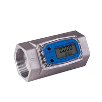Compteur de débit numérique à turbine, indicateur de débit sur carte PCB, capteur de comptage pour diesel, essence, kérosène, eau, garantie OEM de 2 ans