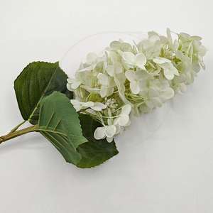 Y-H017 Flores de Hortensia Artificiales Hechas a Mano, Flores de Relleno al por Mayor, <span class=keywords><strong>Hortensias</strong></span> Verdes de Tacto Real para Decoraciones de Boda - Product Image 3