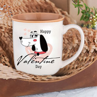 Tasse à café en verre rétro 13oz personnalisée en gros Logo personnalisé avec manche en bois pour carnet de notes bière thé et stylo cadeau