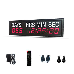 [Personalización personal] Temporizador de eventos LED de 9 dígitos de 1,8 pulgadas Cuenta regresiva/Reloj de cuenta regresiva, Día, <span class=keywords><strong>Hora</strong></span>, Minuto Segundo - Product Image 6