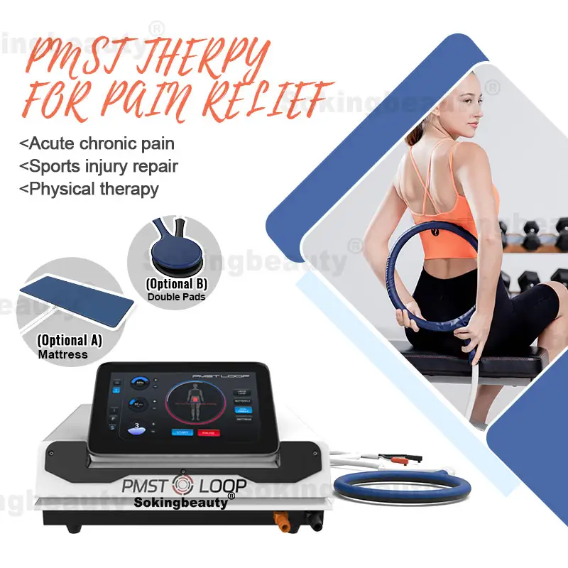 Xách tay Physio Magneto pemf máy vật lý trị liệu thiết bị pmst vòng lặp cho con người