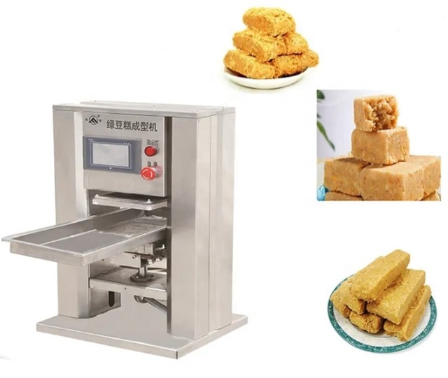 Electric Green Bean Mung Bean Cake Machine Powder Forming Crackers Moulding Machine Home Use Small Pastry Making Machine