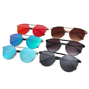 Nuevas gafas de sol con montura metálica, protección UV400, lentes de PC, unisex, a la moda, para viajes, conducción, pesca, Wenzhou QC3589 - Product Image 1