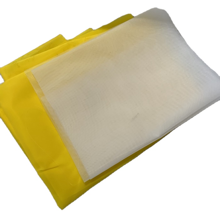 80 90 100 110 120 140 160 190 200 300 320 Mesh Count Yellow White Color Polyester Screen Printing Mesh Bolting Cloth