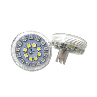 Bombilla LED E14 RGBW impermeable de 24V, IP65, E14, 60mm, luz de punto LED preprogramada para iluminación de cabujón RGBW de parque de atracciones