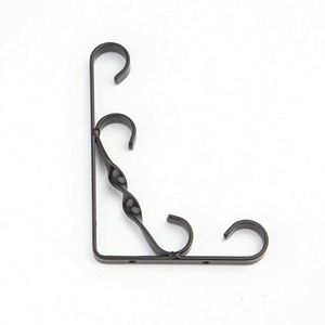 WEKIS Triangle Steel Reinforced Wall <b>Bracket</b> with 75lbs Capacity for Room <b>Shelves</b>-White Powder Coated - Product Image 5