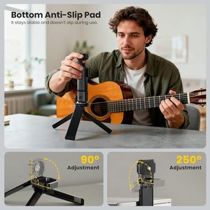 Soporte Magnético para Trípode para Action 6/5 <span class=keywords><strong>Pro</strong></span>/<span class=keywords><strong>4</strong></span>/Osmo Nano/Osmo Pocket 3/360 <span class=keywords><strong>Go</strong></span> <span class=keywords><strong>Pro</strong></span> <span class=keywords><strong>Hero</strong></span> 13/12/1/<span class=keywords><strong>4</strong></span>" Insta360 X5/X4 - Aleación de Aluminio - Product Image 3