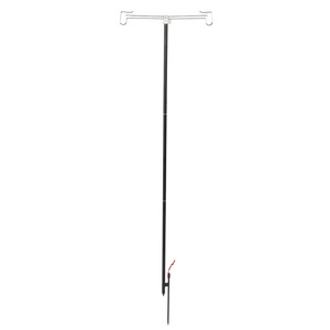Support de lampe pliable 16 mm à quatre sections avec double crochet, support de lampe de camping extérieur portable et extensible - Product Image 2