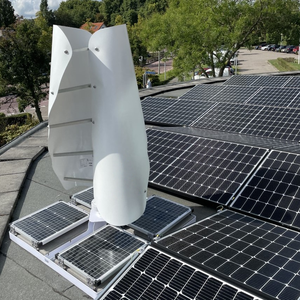 Système hybride éolien solaire 5 kW, nouveau modèle 2026, pour la maison |   Hors réseau, sans diesel, solution anti-<span class=keywords><strong>guerre</strong></span> pour les crises énergétiques - Product Image 3