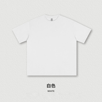 Kaos Pria Putih 100% Katun Lengan Pendek O-Neck Regular Fit Kasual Rajutan Warna Solid Desain Polos