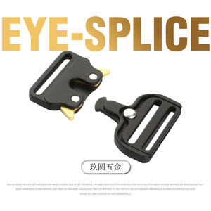 หัวเข็มขัดพลาสติก Jiuyuan ขนาด 42 มม. แบบปลดเร็ว สำหรับปลอกคอสัตว์เลี้ยง สีดำ ทำจากโลหะผสมสังกะสี - Product Image 3