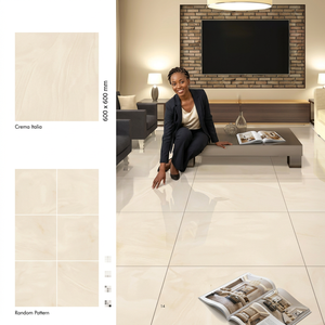 Vistaar Carrara Grey Marble Effect Porcelain Tiles 600x600mm <b>Matte</b> Polished Ceramic <b>Flooring</b> - Product Image 6
