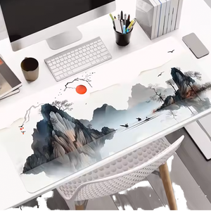 Custom Rubber Gaming Mouse Pad <strong>Large</strong> Rectangular <strong>Mousemat</strong> 1000x500x3mm Full Color Desk Mat Office Use - Product Image 1