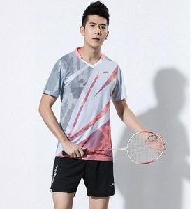 Latest Design Custom Sublimation Printed 100% Polyester Anti-Wrinkle Quick-Dry <b>Badminton</b> Uniform Hot Selling Outdoor Breathable - Product Image 4