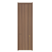 Portes intérieures en bois composite peintes en blanc de style européen moderne pour chambre à coucher, pour la décoration d'appartement