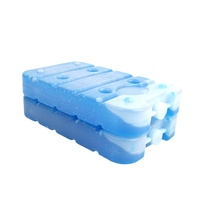 Brique de glace réutilisable portative de paquet de gel de glace de refroidissement pour la boîte de sac isotherme