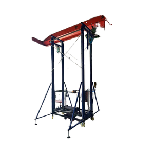 Caliente 500kg 6m andamio eléctrico plegable plataforma elevadora andamio de elevación eléctrica para pintura de pared - Product Image 4