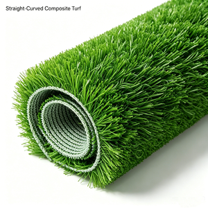 <span class=keywords><strong>Gazon</strong></span> artificiel tissé écologique sans remplissage avec matériaux recyclables, antidérapant, pour les terrains de jeux scolaires - Product Image 1