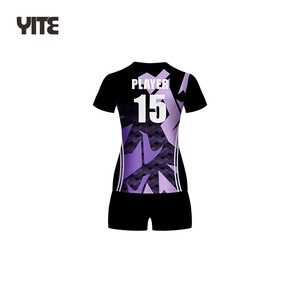 Tenue de <span class=keywords><strong>volley</strong></span>-ball personnalisée YITE, maillot de <span class=keywords><strong>volley</strong></span>-ball en polyester à sublimation, séchage rapide, ensemble uniforme de <span class=keywords><strong>volley</strong></span>-ball - Product Image 3