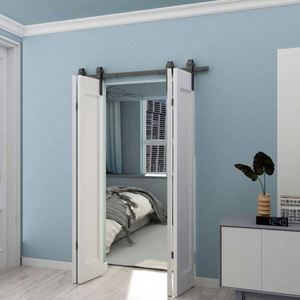 Kit de Herrajes para Puerta Corredera Plegable de Acero, Latón y Aleación de Zinc de Alta Calidad RHETEHCH, Diseño Moderno y Duradero para Exteriores - Product Image 3