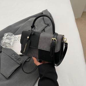 Công Suất Lớn Đa Màu 2 Kích Thước Dày PU Da Tote Túi Với Dây Kéo Kim Loại Chuỗi Phụ Nữ Bãi Biển Túi Hàng Đầu Xử Lý Túi Xách - Product Image 2