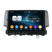 KD-9603 Klyde Car DVD Player Android 9.0 Hệ Thống Octa Core Cho Ci-Vic 2016 Âm Thanh Xe Stereo Với GPS