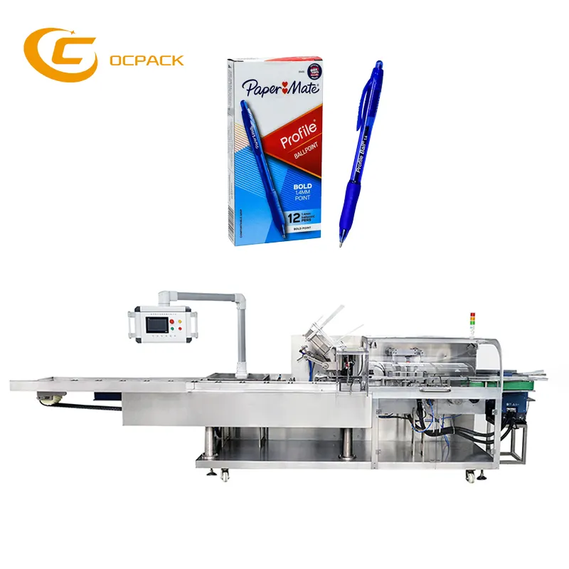 Full Automatic Counting Machines For Pen Crayon Pencil Cartoning Machine stick Pack Packing Machine
