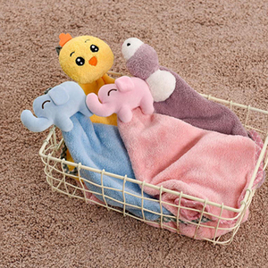 KUYUE simpatico cartone animato per <span class=keywords><strong>bambini</strong></span> in pile corallo con asciugamano, asciugamano appeso per <span class=keywords><strong>bambini</strong></span> - Product Image 5