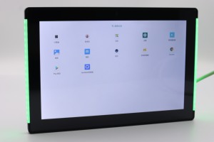 Sugarcube 10.1 inch cảm ứng PoE điện xung quanh LED ánh sáng <span class=keywords><strong>Ethernet</strong></span> Android <span class=keywords><strong>Tablet</strong></span> PC FO phòng họp đặt phòng hiển thị - Product Image 3