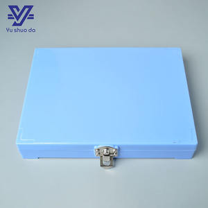 スライド収納ボックス100個入りメタルロック付きコルクマット付き - Product Image 1