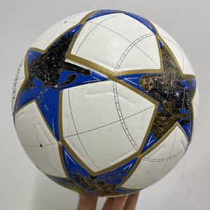 Ballon de football professionnel de haute qualité avec logo personnalisé, taille 5 pour entraînement adulte, en PU thermocollé, prix usine - Product Image 5