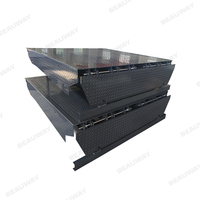 Niveleur de quai hydraulique fixe compatible OEM 6T-15T avec taille de rebord personnalisée pour rampe de déchargement de conteneurs