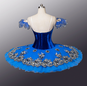 Tutu de Ballet pour Fille Robe Tutu Colorée en Tulle à Volants au <span class=keywords><strong>Crochet</strong></span> Personnalisée par Oiseau Bleu pour Enfant et Adulte Professionnel - Product Image 2