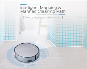 Liectroux Rechargeable <b>Floor</b> Vacuum Cleaner Automatic Smart Sweeping Robot with Suction Dust Hair Broom <b>Cleaning</b> <b>Machine</b> X5s - Product Image 2