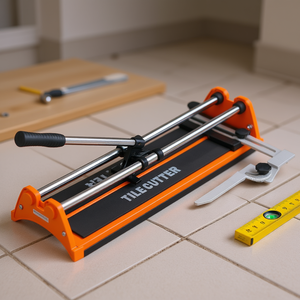 Cortador Manual de Azulejos de 17 Pulgadas con Doble Riel y Rueda de Carburo de Tungsteno, Grado Industrial para Cortar Cerámica - Product Image 2