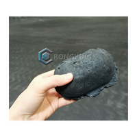 Briquette d'électrode au carbone trapézoïdale à faible teneur en cendres (4 %), scellée pour four à arc immergé, usine de ferosilicium