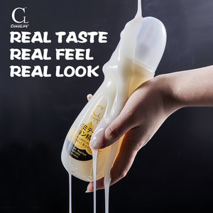 Fake Cum - Real Touch Dildo with Hollow Tip for Men