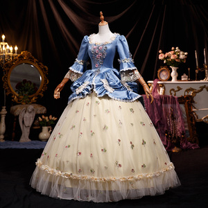 Livraison directe 1 pièce <span class=keywords><strong>Robe</strong></span> de bal de style rococo baroque <span class=keywords><strong>Marie</strong></span>-<span class=keywords><strong>Antoinette</strong></span> du XVIIIe siècle, <span class=keywords><strong>robe</strong></span> victorienne, robes de bal, costume royal pour femmes - Product Image 2