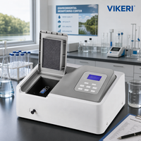 Espectrofotómetro Digital Visible VIKERI V1100-1, Analizador de Laboratorio Profesional para Análisis Cuantitativo y Control de Calidad