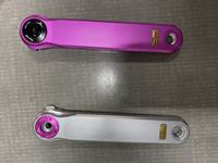 Pédalier creux à 3 boulons en alliage d'aluminium ultra léger CNC pour vélos de route/Brompton Bridy pliants et vélos cruisers