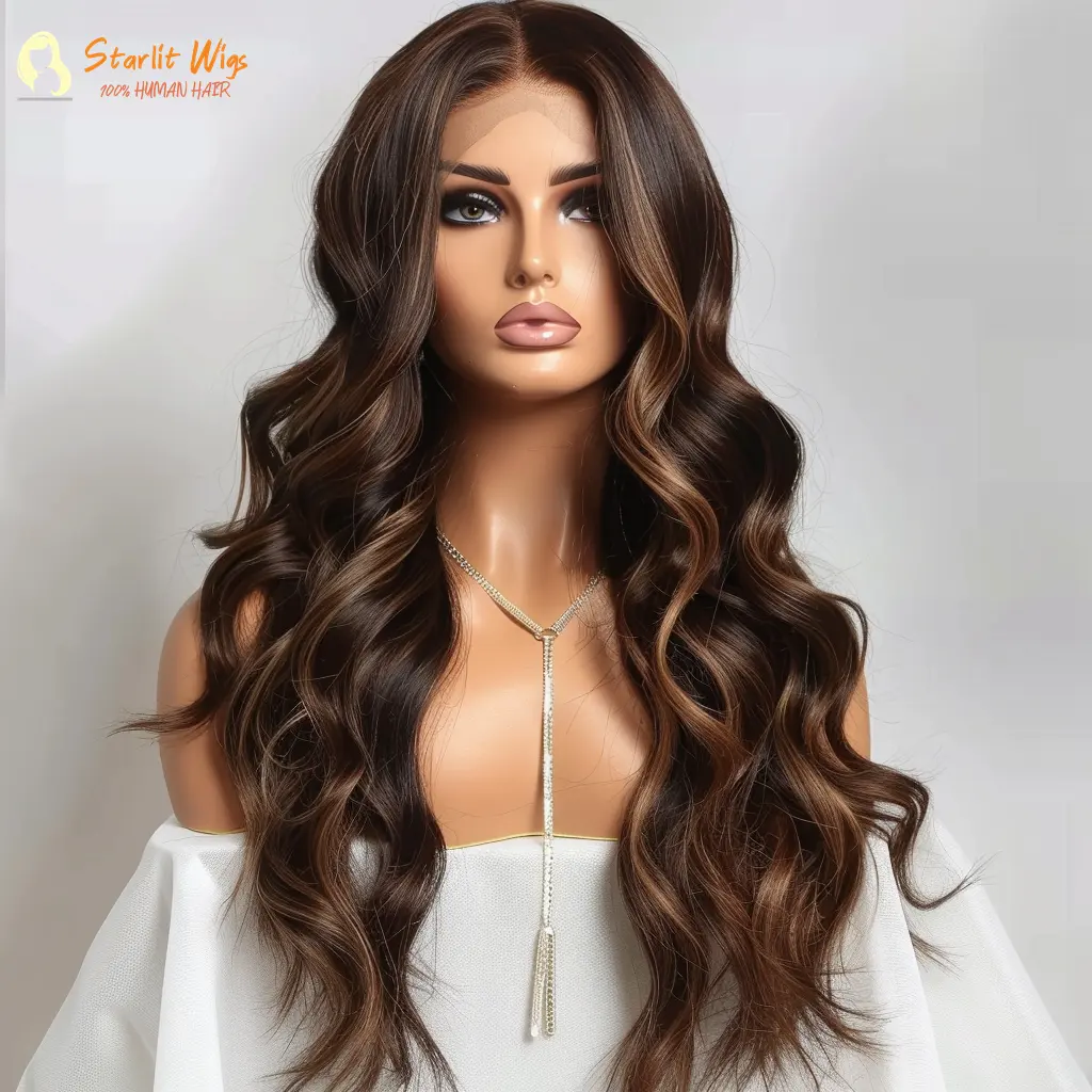 5*5'' Lace coursed wigs Ash Brown Color European Remy Hair human hair wig hair topper Lace Front 5*5'' Silk Base Wig