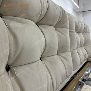 Бесплатная выборка, двухспальная кровать из ткани, регулируемая двухрамная одноместная американская кровать размера «King-Size», газовая подъемная кровать - Product Image 3