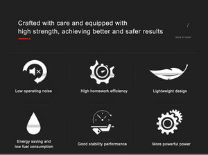 متعددة الوظائف المحترفة انزلاق توجيه الجرافة مستعملة غاز البنزين حقيبة الظهر جزازة فرشاة الة قطع المحرك 4 شوط للبيع - Product Image 3