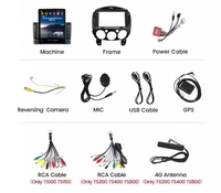 Écran Android 2.5D Mirror LinK Stéréo de voiture pour Mazda 2 2007-2014 8 + 128GB 360 Caméra GPS BT Ecran de voiture stéréo