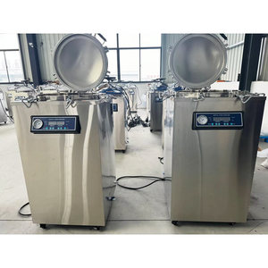 Esterilizador de Sustrato para Hongos de Alta Eficiencia de 35-150 l, Autoclave Vertical de Acero Inoxidable - Product Image 5