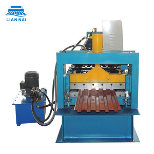 Lian Nai Full Automatic <strong>Roller</strong> <strong>Shutter</strong> Slat with Embossing <strong>Roll</strong> <strong>Forming</strong> Machine <strong>Roll</strong> up <strong>Door</strong> Slat <strong>Roll</strong> <strong>Forming</strong> Machine - Product Image 1